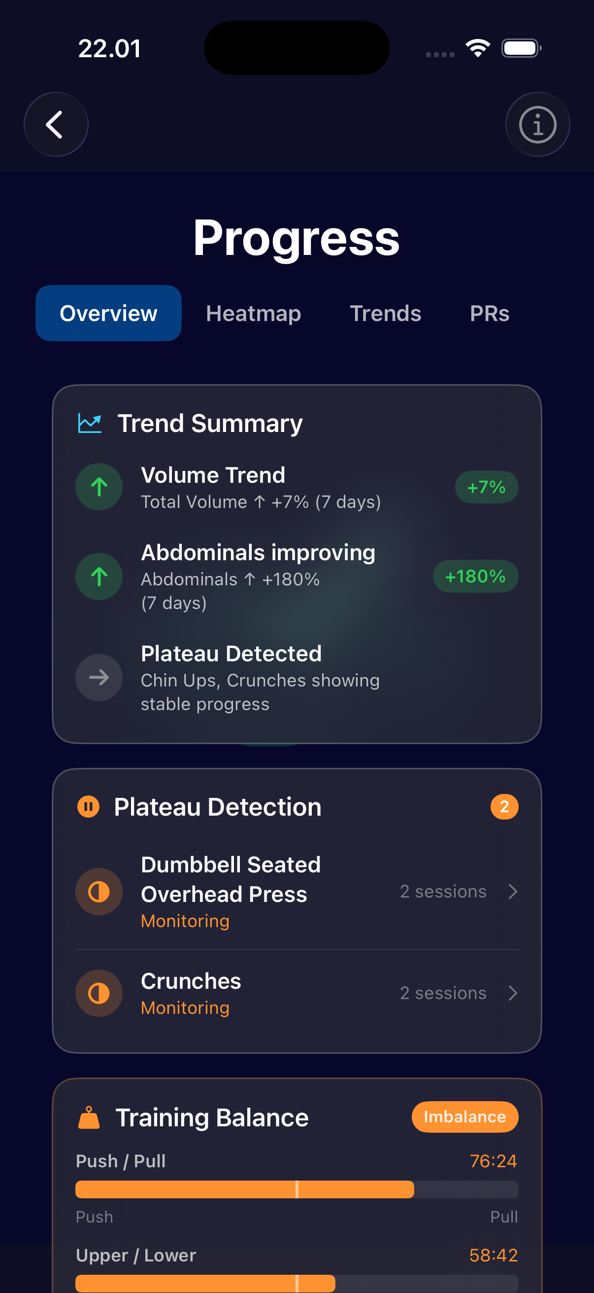 GymLogger X screenshot 2