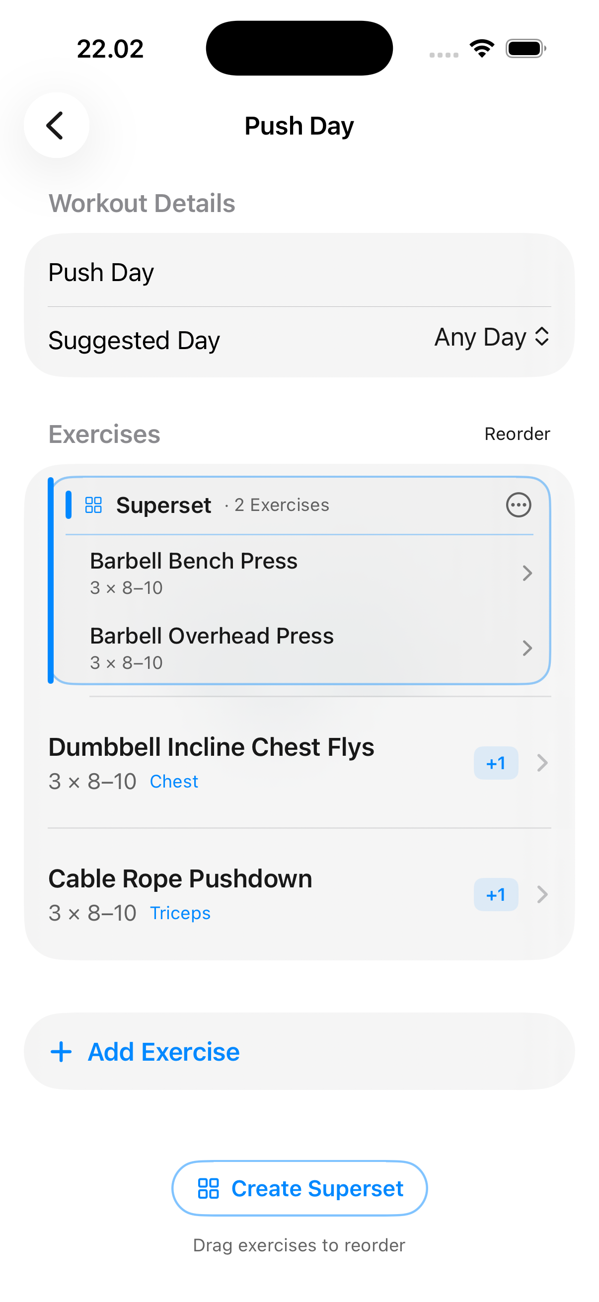 GymLogger X screenshot 4