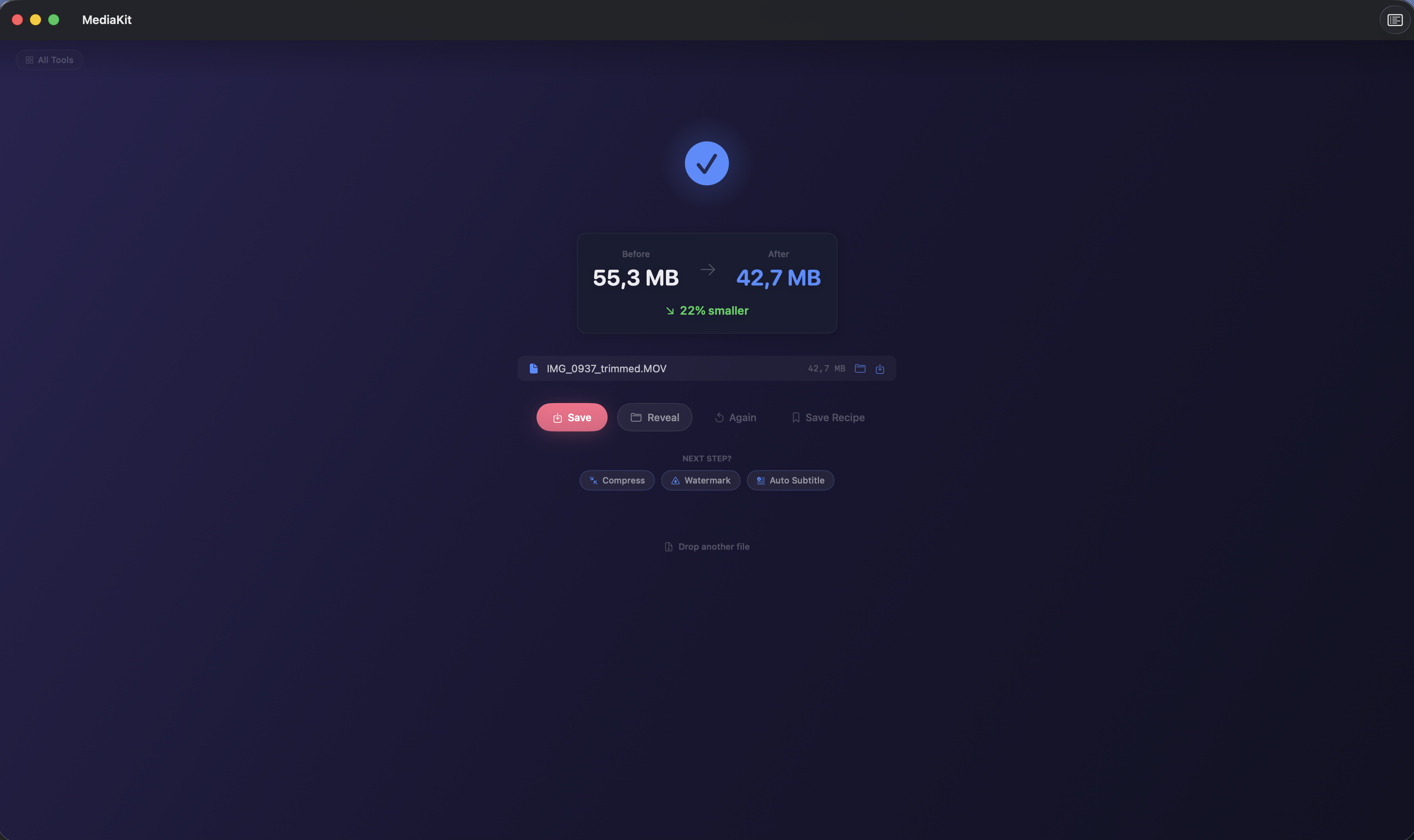 MediaKit screenshot 2