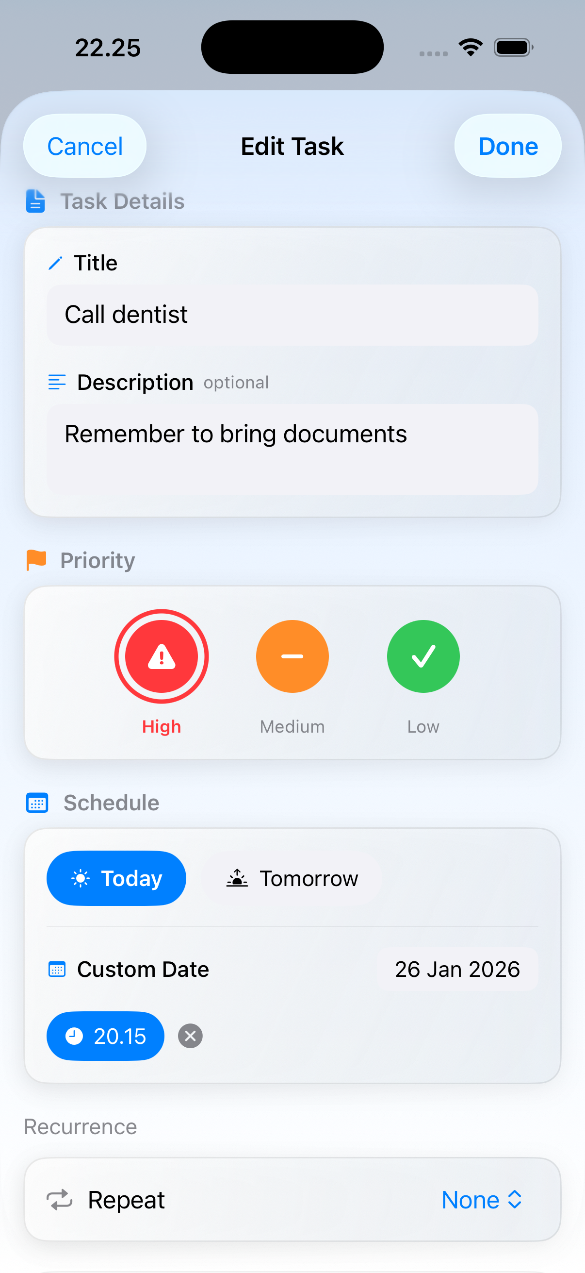 Taskful Day screenshot 6
