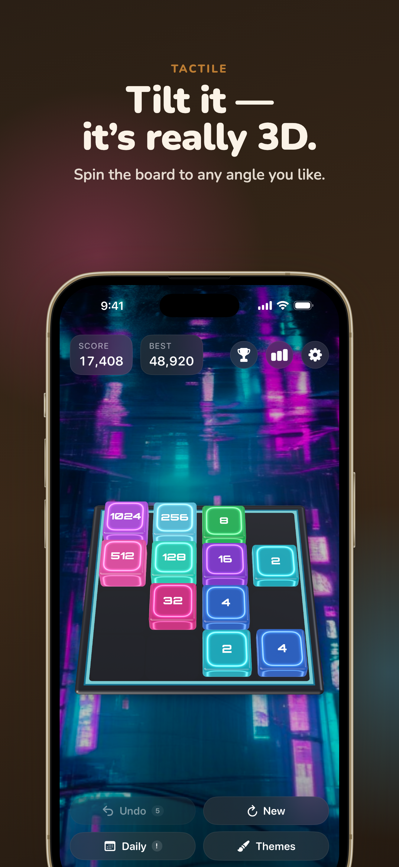 Zen 2048 screenshot 2