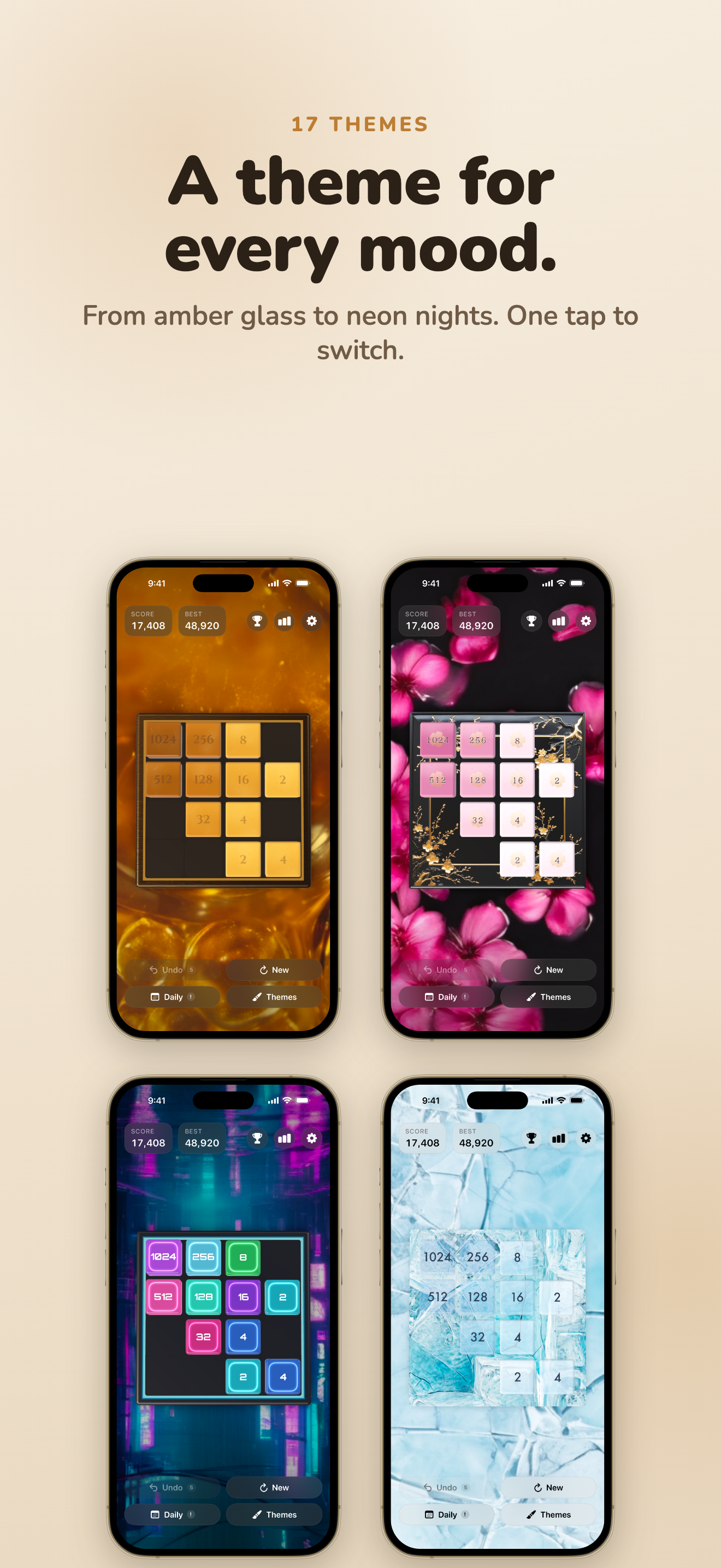 Zen 2048 screenshot 3