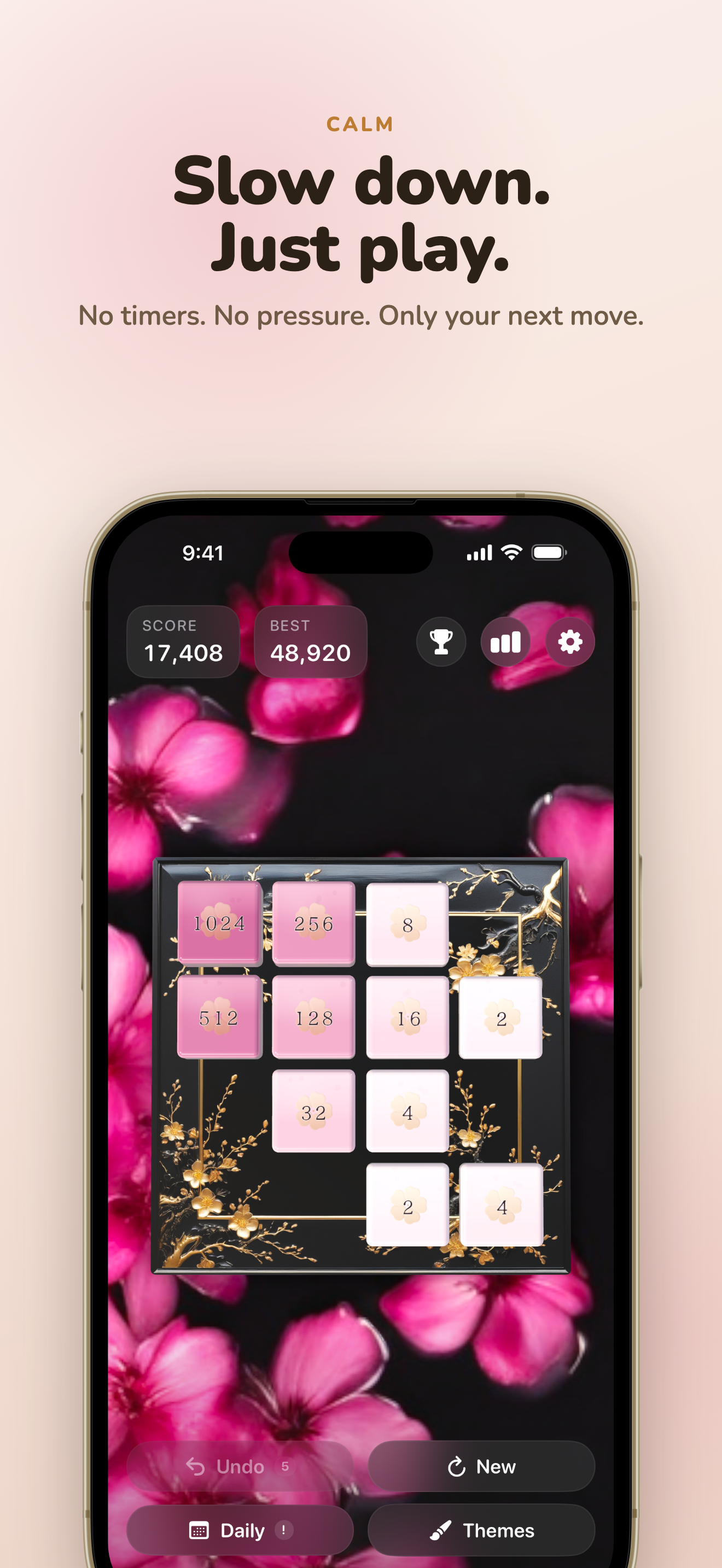 Zen 2048 screenshot 4